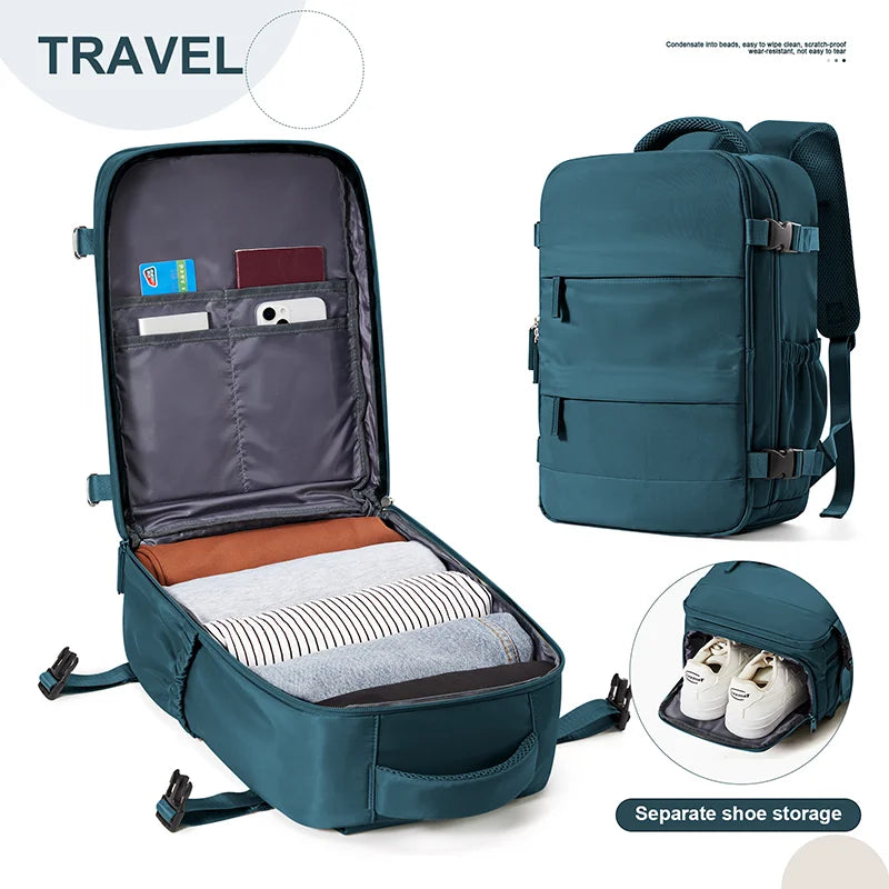 Lumin Backpack 42X18X29 Cabin Bag Travel Backpack for Men Women Hand Luggage Leisure Laptop Backpack Mochila Para Viaje Cabina