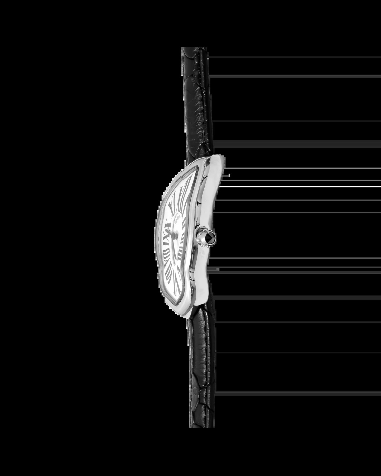 Melting Watch Silver