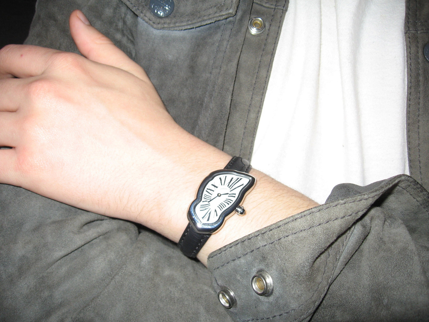 Melting Watch Silver