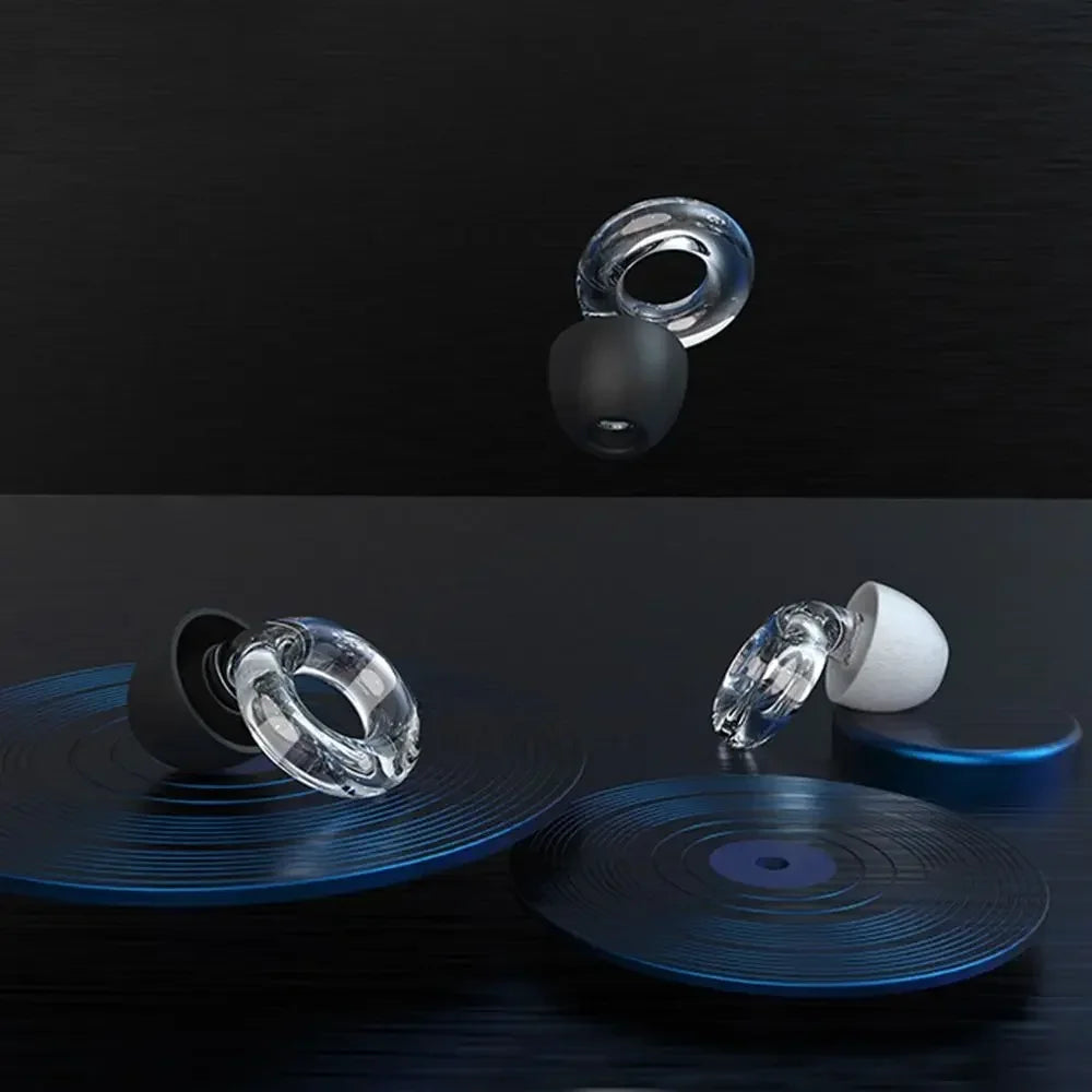 HUAK High-Fidelity Ear Plugs - 8 Ear Tips in XS/S/M/L - Reusable Concerts & Festivals, Live Events, Musicians, Djs